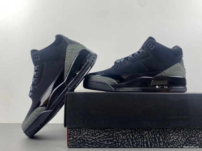 One Kick Retro CK9246-168 Air Jordan 3 Black Cat 0722